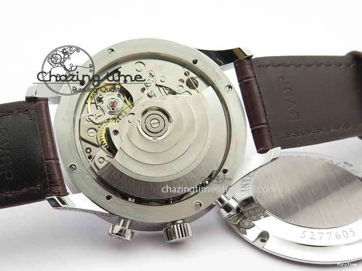 MIROTIME 0507 Portuguese IW3714 Diam ZF V2 1:1 Best Edition White Dial RG Numbers On Brown Leather Strap A79350 (Slim Movement) Fashionable 7246